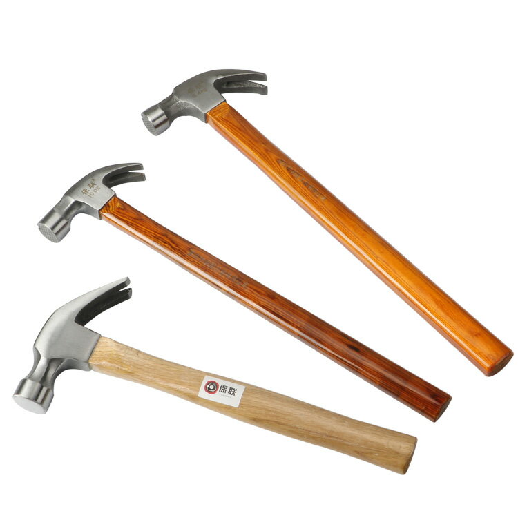 羊角錘木工拔釘裝修錘榔頭起工具小釘錘五金家用鐵錘子錘子 3