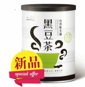 一箱12入 有機台灣原生種黑豆茶 450g