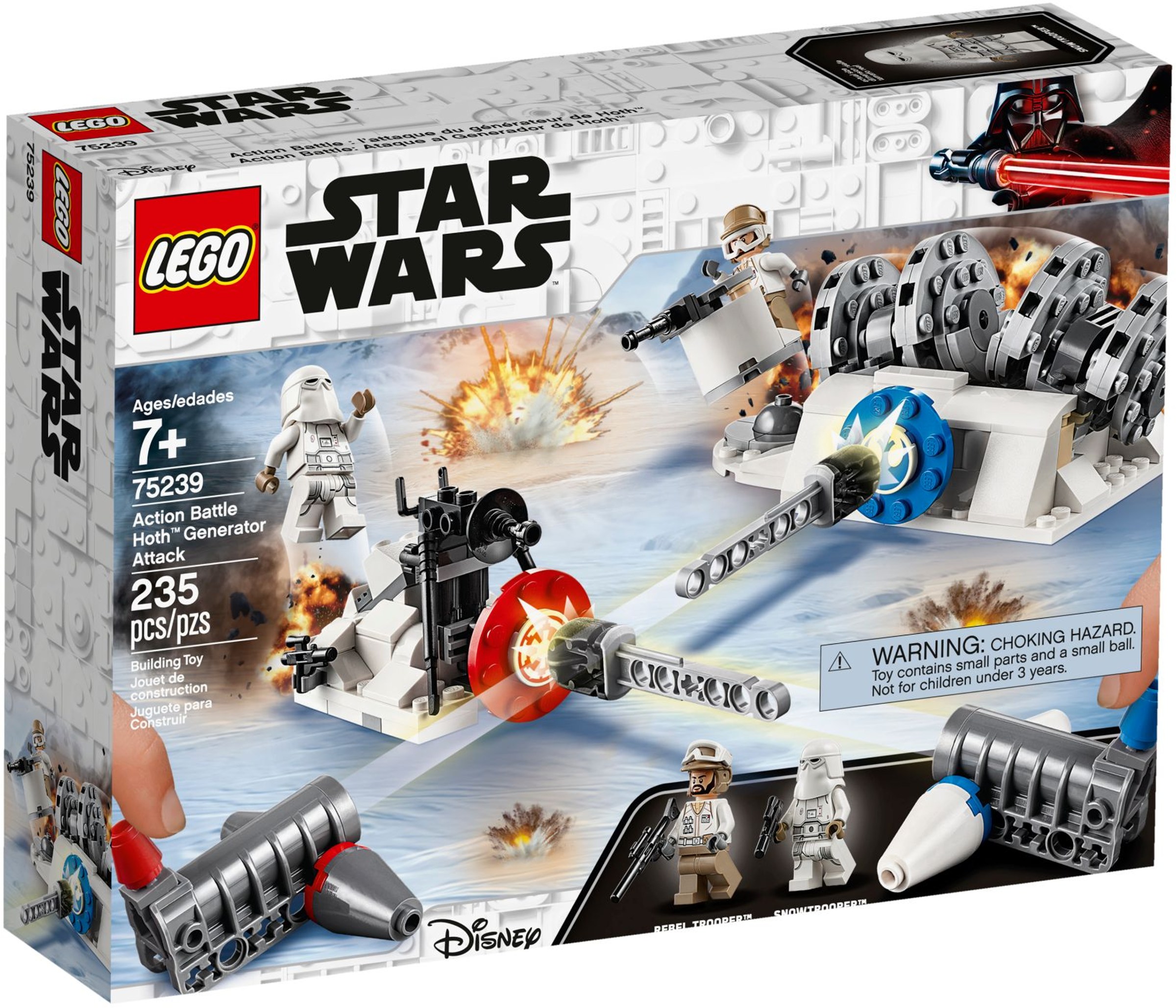 ☆勳寶玩具舖【現貨】LEGO 樂高 Star Wars 星際大戰系列 75239 Hoth Generator