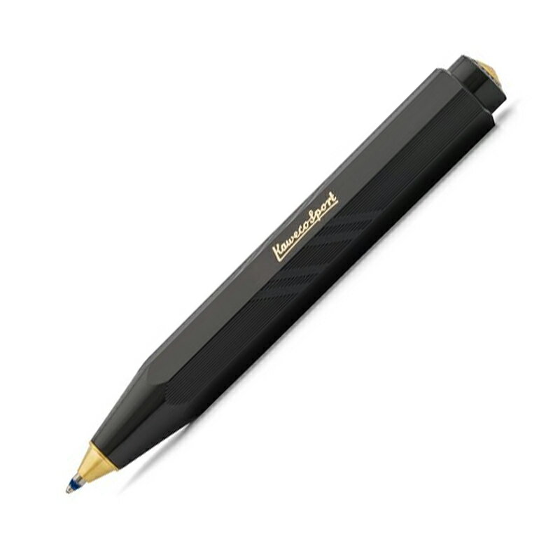 預購商品 德國 KAWECO CLASSIC Sport Guilloche 系列原子筆 1.0mm 黑色 4250278603915 /支【APP滿額下單10%點數(單一帳號最高1500點)】8/31止