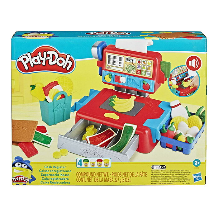 Play-Doh 培樂多黏土 收銀機遊戲組 E6890 【鯊玩具Toy Shark】