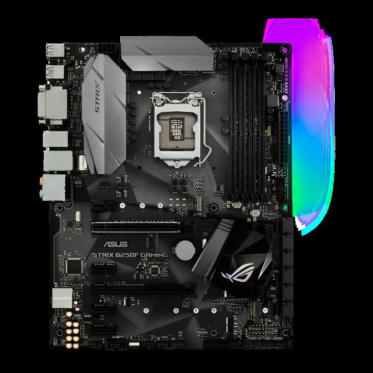 {保固一年 可打統編}新到庫存工包Asus/華碩ROG STRIX B250F GAMING玩家國度猛禽主機板