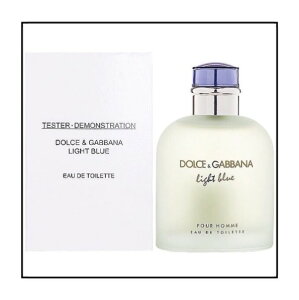 DOLCE & GABBANA D&G Light Blue 淺藍 男性淡香水 Tester 125ML ❁香舍❁ 母親節好禮