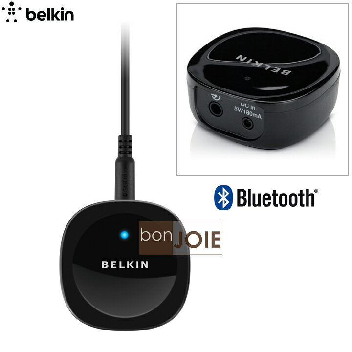 <br /><br />  ::bonJOIE:: 美國貝爾金 Belkin Bluetooth Music Receiver 藍芽音樂傳輸器 (全新盒裝) A2DP F8Z492TTP<br /><br />