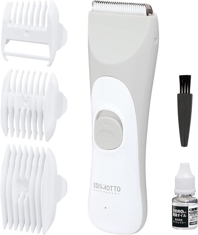 現貨 日本 EDIMOTTO 家用 靜音 理髮器 USB充電 電動理髮器 5段長度 理髮刀 可水洗 防水 兒童理髮刀
