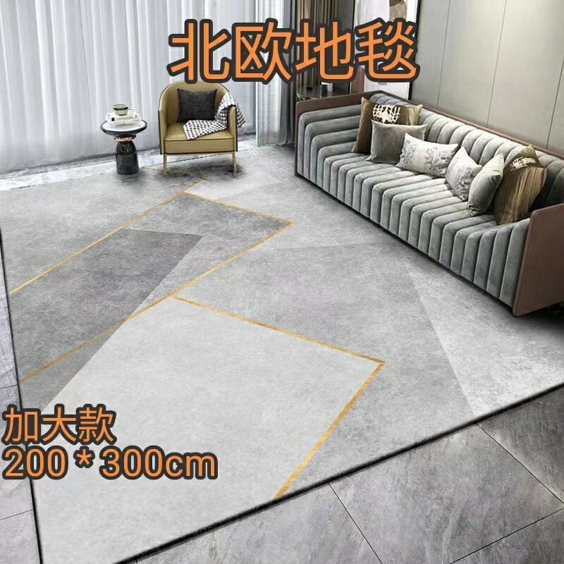 【大尺寸免運】地毯 地墊 客廳地毯 200*300cm 北歐地毯 房間地毯 家用地毯 大面積滿鋪地毯