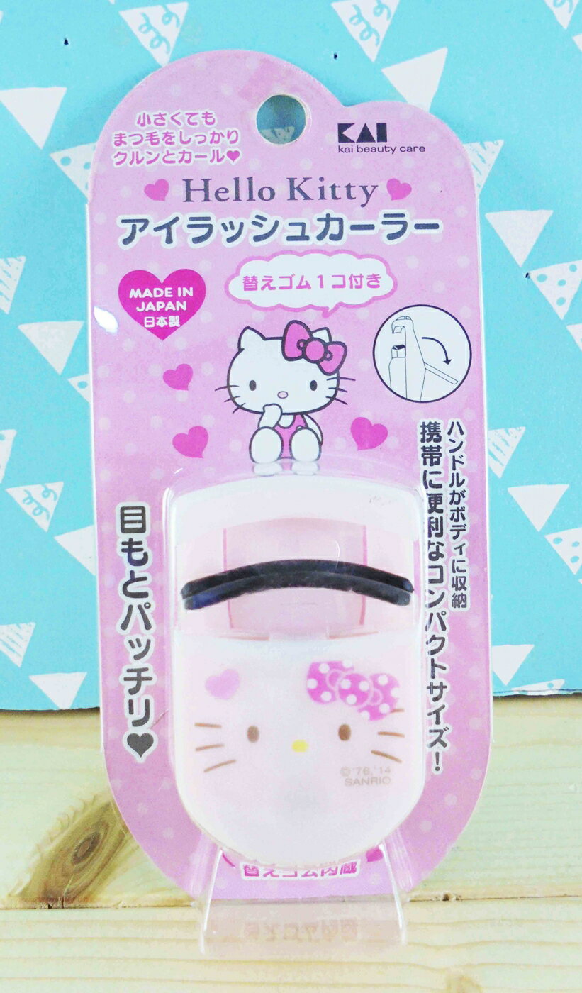 【震撼精品百貨】Hello Kitty 凱蒂貓 睫毛夾-粉臉 震撼日式精品百貨