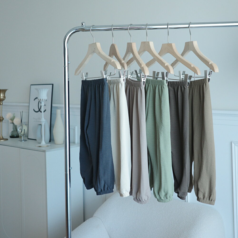 Baby童衣 兒童夏季防蚊褲 男女童薄長褲 寶寶防蚊空調褲 夏季薄睡褲 束口燈籠褲 89135