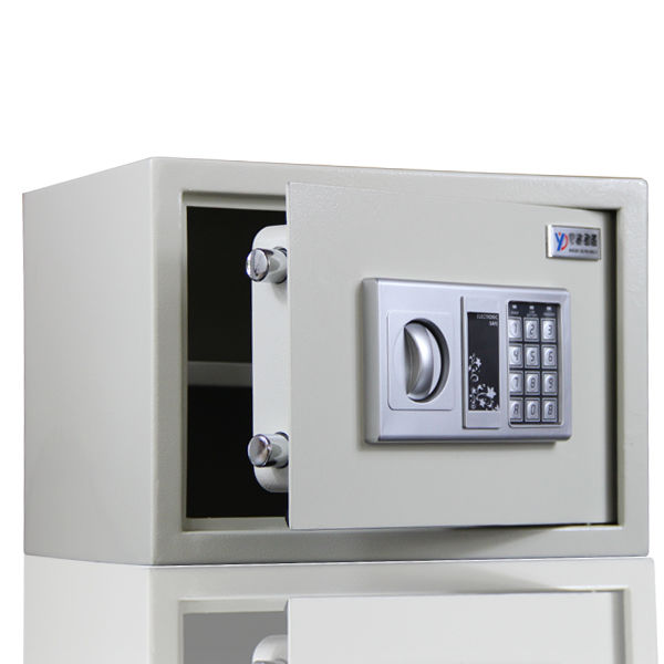 保險櫃 家用保險櫃 全鋼放A4紙電子密碼臥室保險箱保險柜家用入墻小型智能 免運