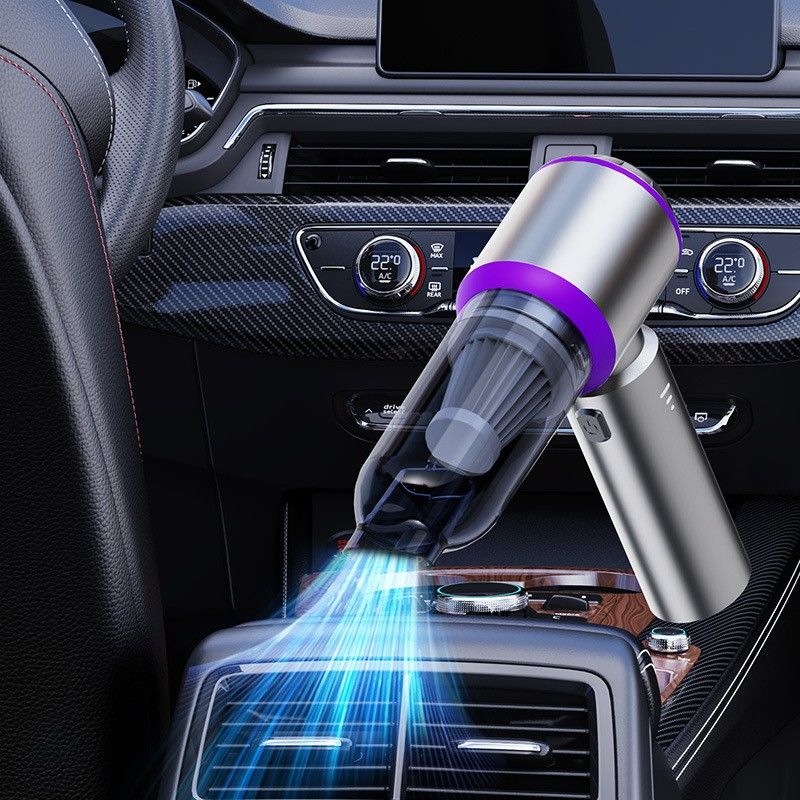 【現貨】車載吸塵器無線大吸力無刷電機家兩用充電強力迷你手持便攜除塵器【尚宜汽配】
