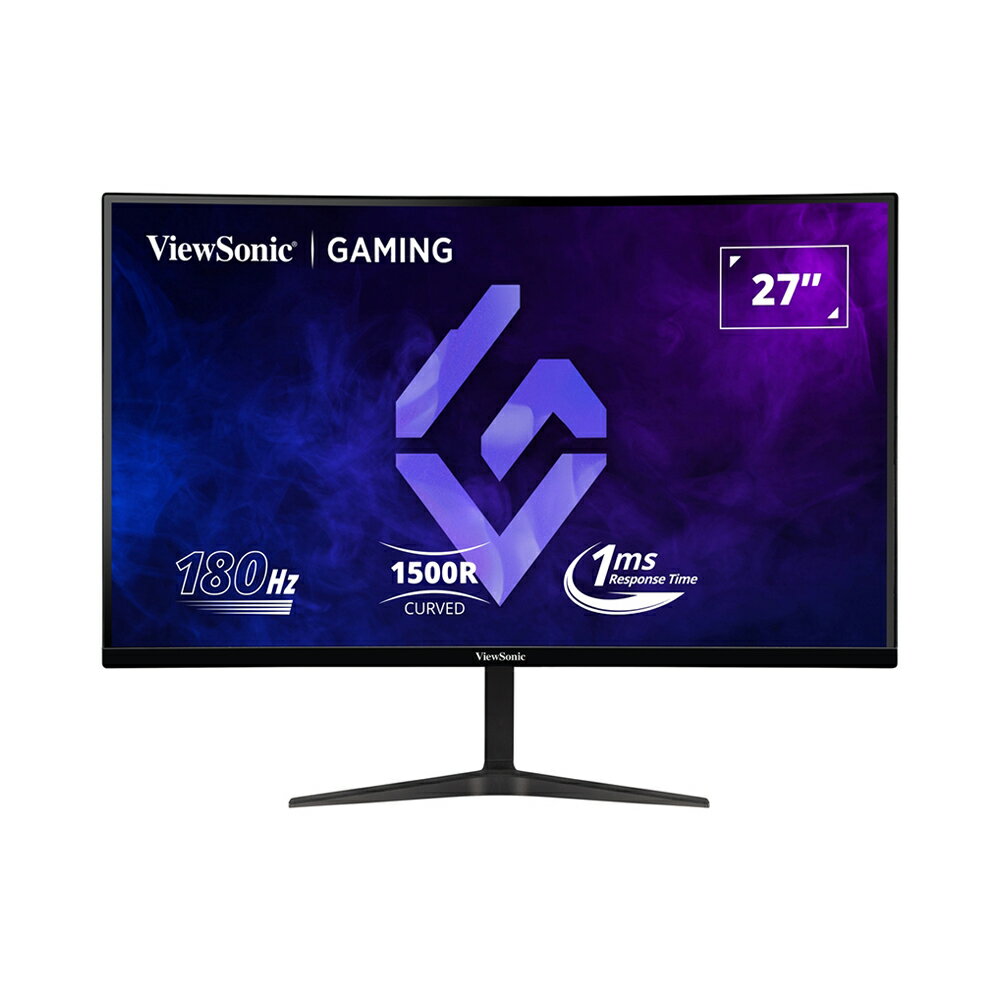 ViewSonic VX2718-PC-mhd 27” 180Hz 1500R 曲面電競顯示器