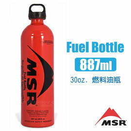 【【蘋果戶外】】MSR 11832 Fuel Bottle 30oz 887ml 攜帶式氣化爐燃料油瓶 燃油罐 適用MSR汽化爐系列/適露營 登山