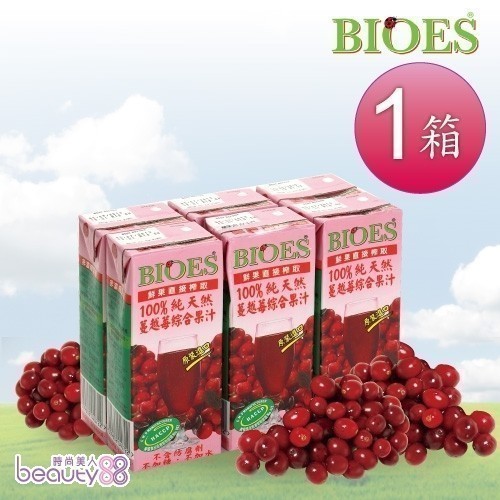 【囍瑞 BIOES】100%純天然蔓越莓汁綜合原汁