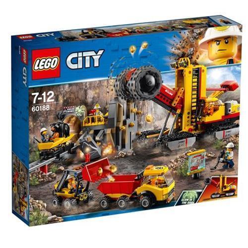 ☆勳寶玩具舖【現貨】LEGO 樂高 City 系列  60188 採礦專家現場