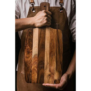創意相思木菜闆餐廳砧闆廚房切菜長方形帶槽案闆實木