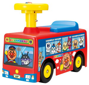 真愛日本 麵包超人 公車 四輪 音樂 滑步車玩具 滑步車 玩具箱 學步車 戶外 玩具 禮物