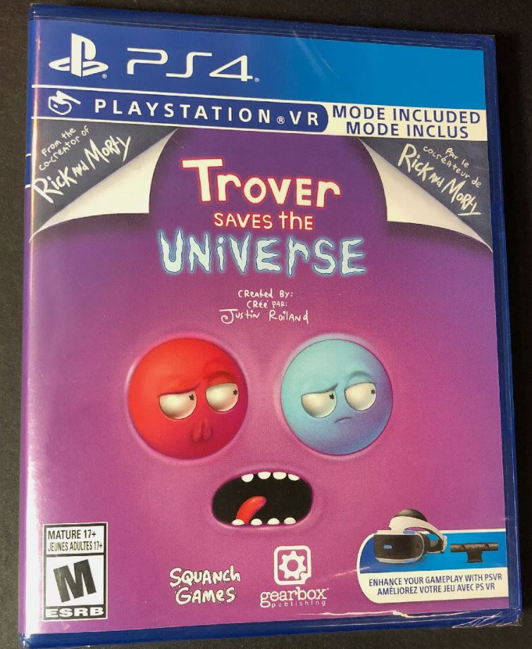 yes99buy電玩 ps4 vr遊戲Trover Saves the Universe 英文版