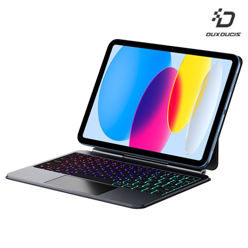 DUX DUCIS Apple 蘋果 iPad 10.9(2022) / iPad 11(A16) DK 鍵盤(MK Pro) 磁吸懸浮支架鍵盤 平板保護套 實體鍵盤 台灣版 注音 倉頡【愛瘋潮】