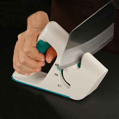 手動四合一快速磨刀石磨刀工具廚房家用多功能磨剪刀菜刀磨刀器