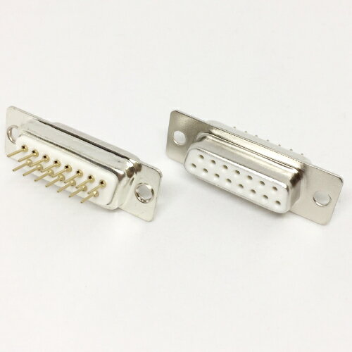 E04-15P D型15P 母座 插板180°/ D-SUB 焊板 / 插板式 接頭-10入/包 (含稅)【佑齊企業 iCmore】