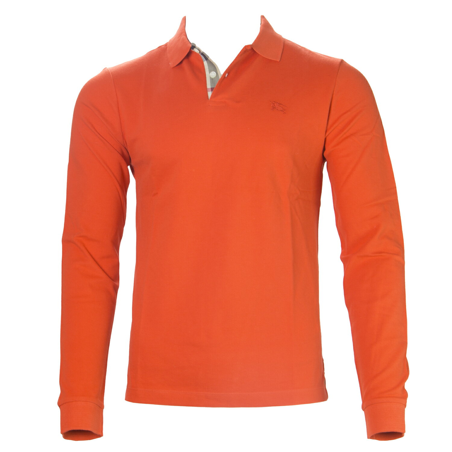 burberry polo shirt mens orange