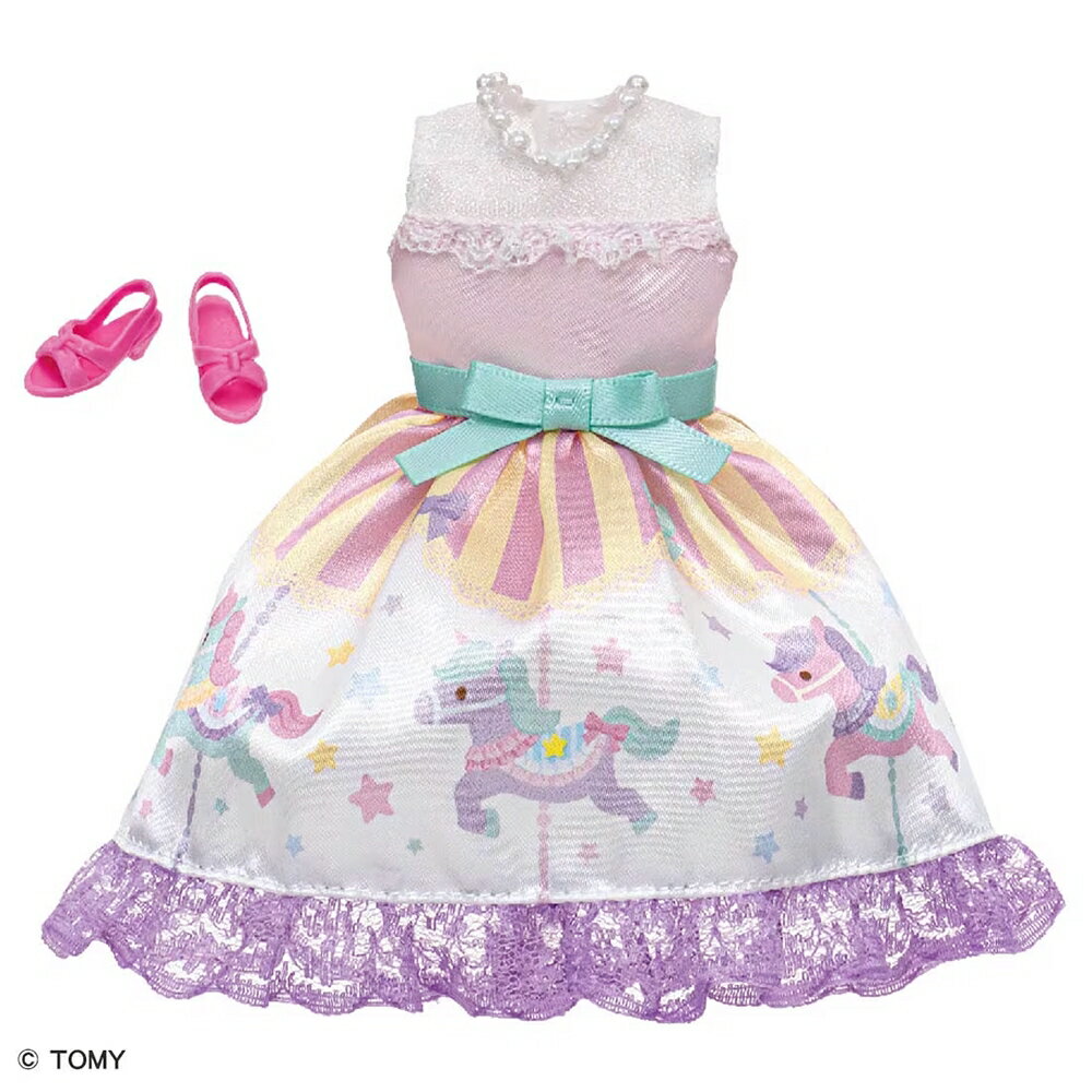 《TAKARA TOMY》莉卡  配件 LW-01 繽紛旋轉木馬洋裝組 東喬精品百貨