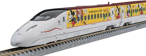 TOMIX【日本代購】N軌距 迪士尼 九州新幹線800 1000系 6輛 97914 鐵道模型