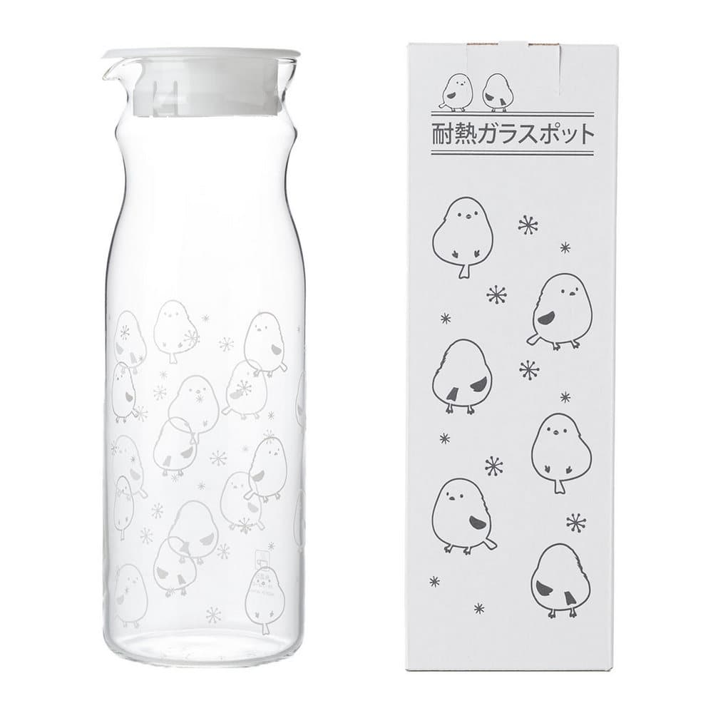 【DECO HOME商品】耐熱玻璃水壺 長尾山雀 SIMAENAGA 1.2L c-DY01 NITORI宜得利家居