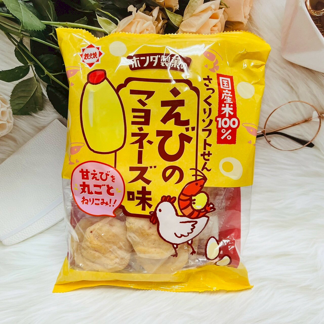 Honda 本田 鐵火燒 甜蝦美乃滋風味 55g