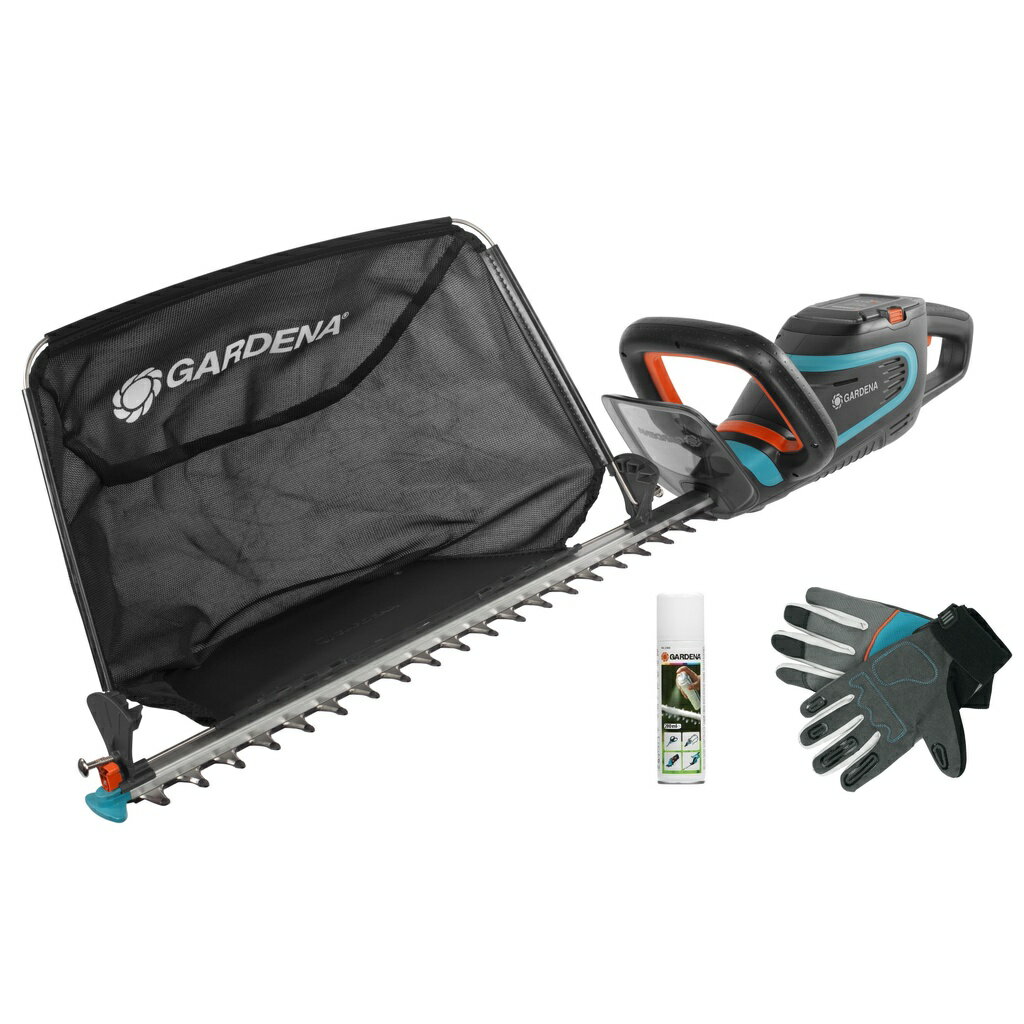【GARDENA 景觀園藝】 電動樹籬剪套組PowerCut Li-40/60 215_2366_6022_9860
