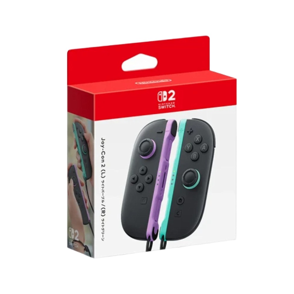 現貨供應中 一年保固 [NS2 周邊] Nintendo Switch 2 Joy-Con 2 控制器組（淺紫 / 淺綠）