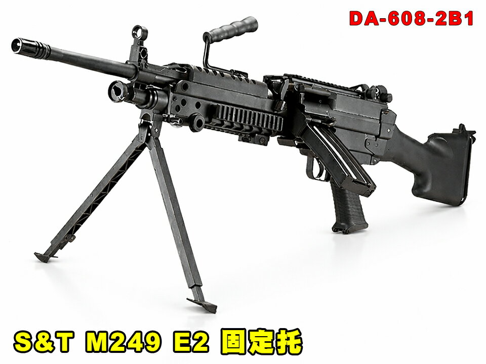 【翔準AOG】S&T M249 PARA 運動版 AEG 黑 M4 彈匣款 電動機槍 伸縮托傘兵輕量化機槍尼龍
