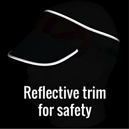 汗樂導汗帶 Wave HALO HEADBAND ULTRALITE VISOR.中性.37克.反光帽緣.搭配自行車帽. 3