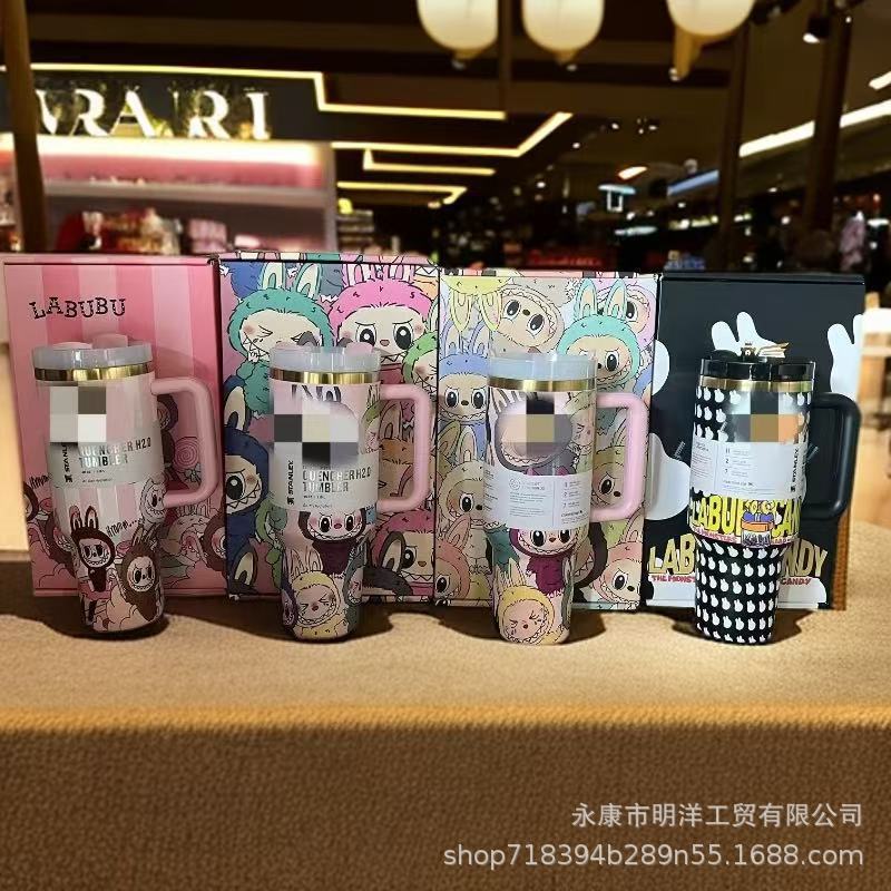 美式史丹利拉布布保溫杯2代40大容量冰霸304不鏽鋼