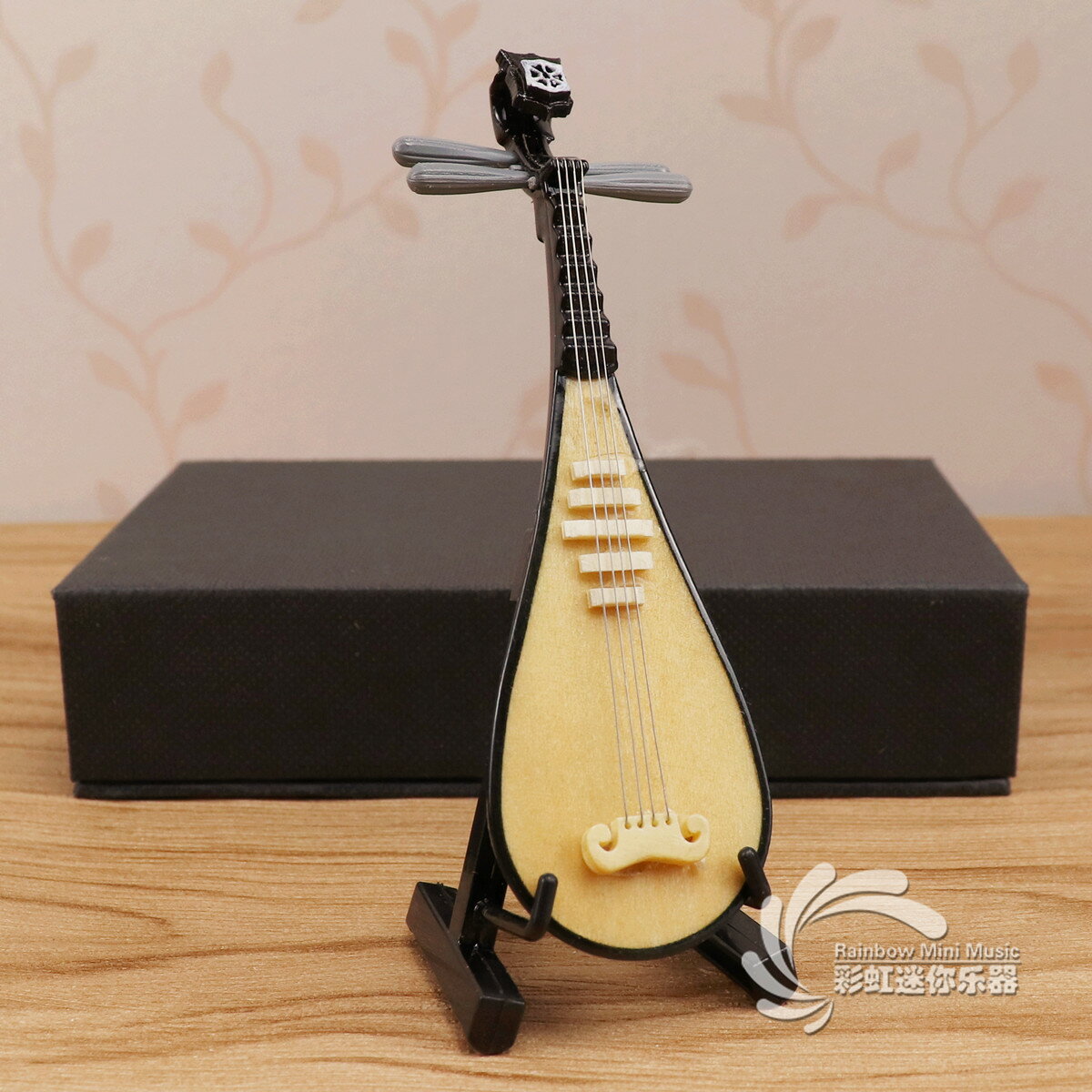 民樂古箏二胡琵琶柳琴迷你樂器模型擺件中阮葫蘆絲笙揚琴古琴竹笛 2