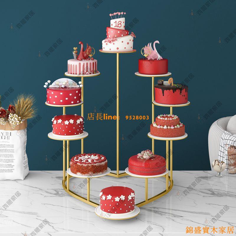 免運 開立發票 公司貨 蛋糕架 蛋糕模型 展示模型 生日蛋糕架多層模型架子酒店婚慶壽宴甜品臺支架蛋糕店櫥窗展示架