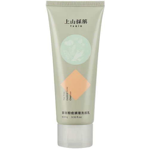 上山採藥 茶樹粉痘調理 洗顏乳 100g