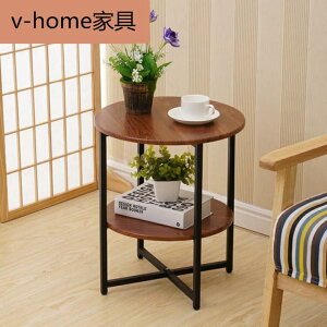 新中式置物架邊幾小茶幾簡約現代創意棋牌室茶水架柜桌邊臥室桌子