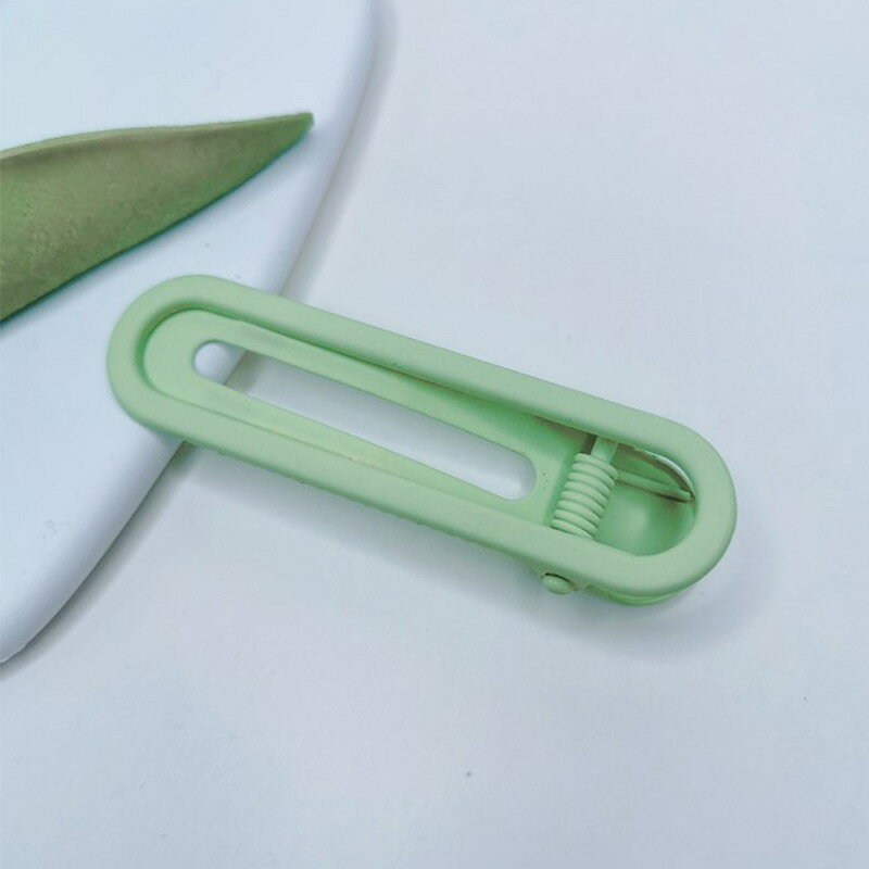 【台灣現貨】時尚配件 髮飾 髮夾 鯊魚夾 大嘴夾 邊夾  ins風糖果色髮夾女側邊夾鴨嘴夾bb夾小發卡子甜美劉海夾子頭飾 5