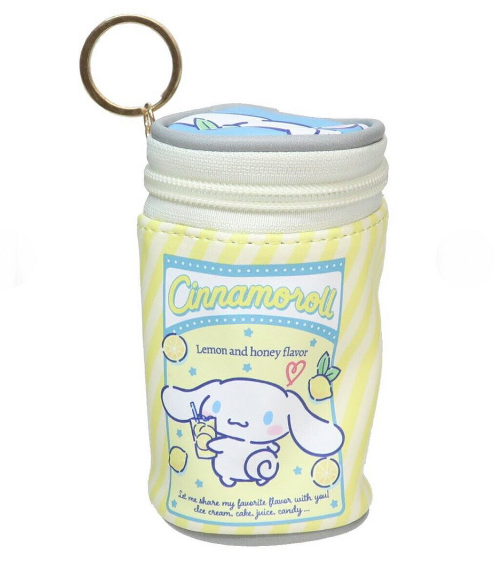 【震撼精品百貨】大耳狗 Cinnamoroll~日本三麗鷗Sanrio 大耳狗造型圓形收納包/零錢包*63819
