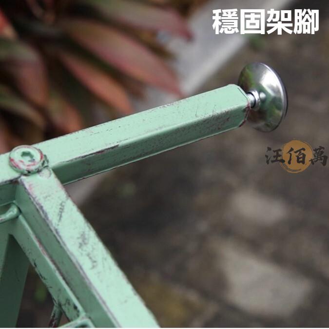 台灣公司 【宅配免運】陽臺花架 階梯式 花架 園藝架 鐵藝做舊 花架置物架 盆栽架 花盆架 植物架 戶外花架 小層架 整理架工廠現貨直銷 全館八折 售後保障 店長新品推薦 S930 3
