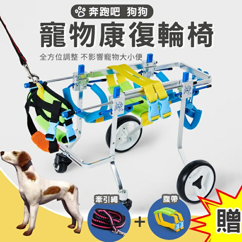 四輪 狗 寵物輪椅 前肢 寵物輔助車 狗輪椅 後肢 殘疾狗狗 後腿輔助 寵物代步車 狗狗輪椅