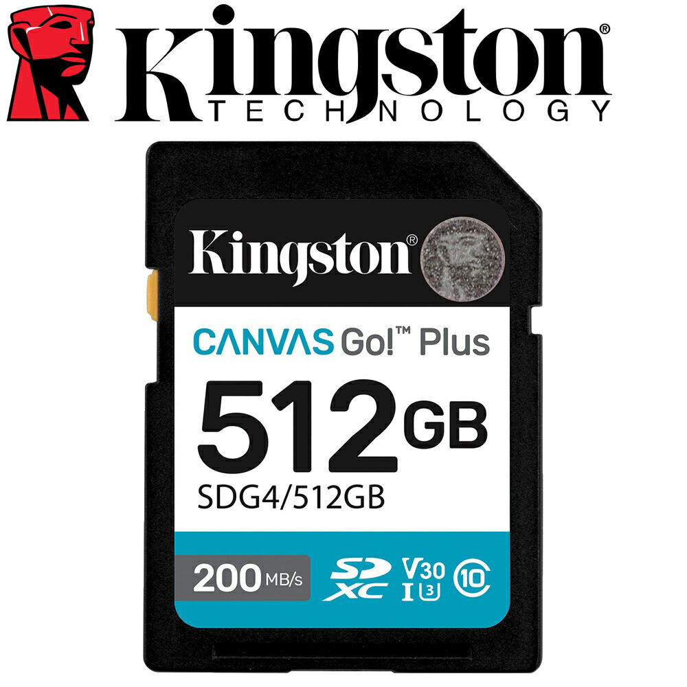 Kingston 金士頓 512GB SDXC SD U3 V30 記憶卡 SDG4