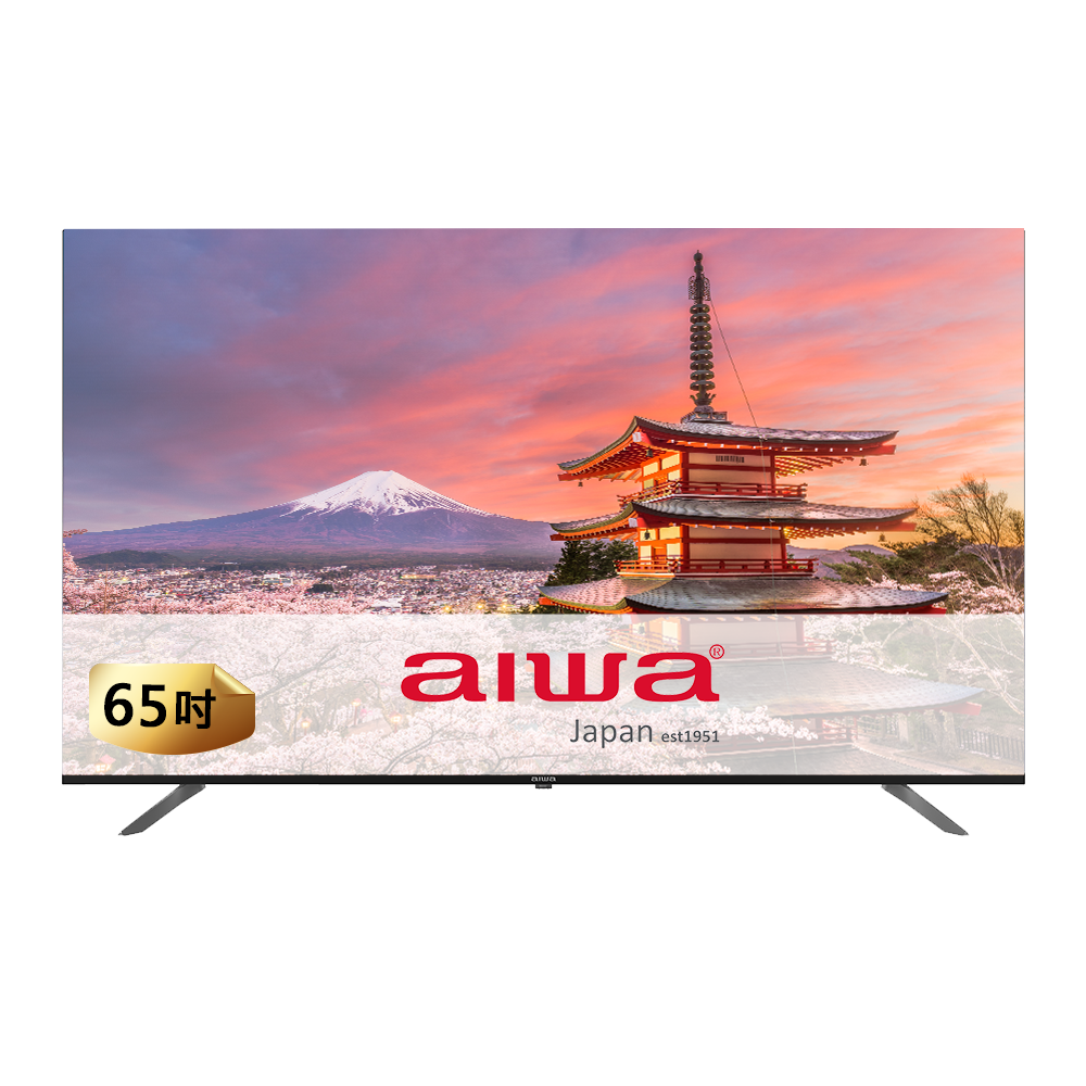 Aiwa 日本愛華 65吋4K HDR Google TV 智慧聯網液晶顯示器(AI-55UD24)