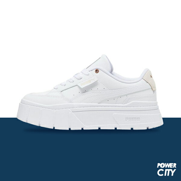 【PUMA】彪馬 Mayze Stack Soft Wns 休閒鞋 厚底 白 女鞋 -39108308