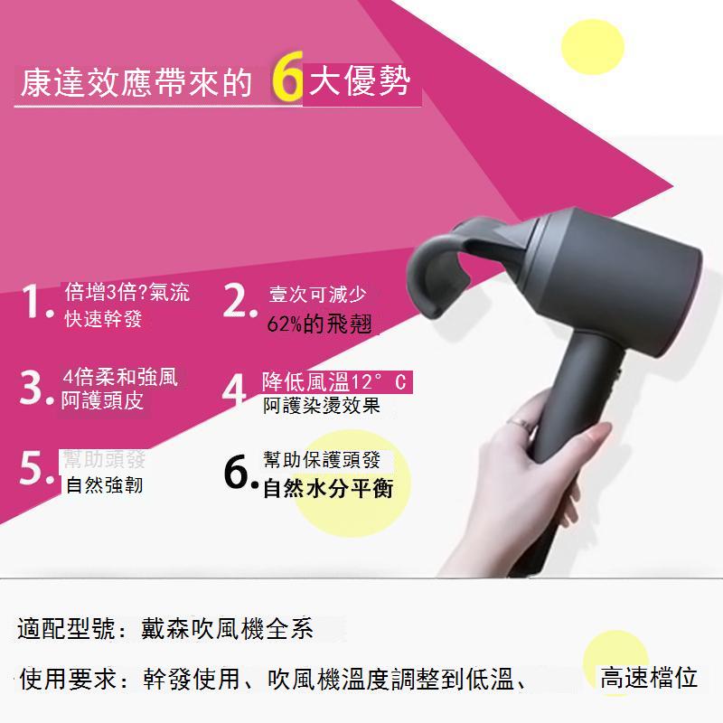 適用于戴森吹風機HD01HD02HD03HD04HD08防飛翹風嘴防炸毛風筒風頭 d7143