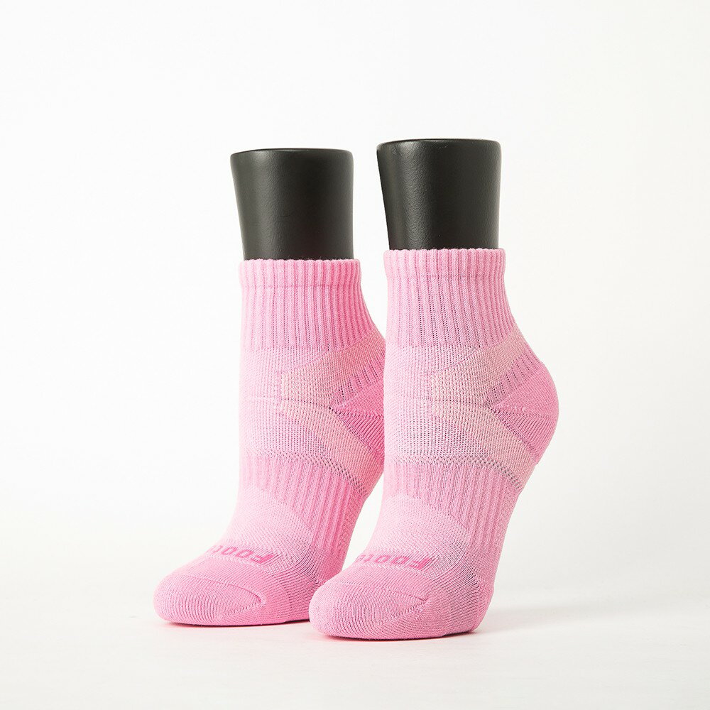 FOOTER 輕壓力單色足弓襪 除臭襪 運動襪 襪子 短襪 足弓襪(女-T97M)