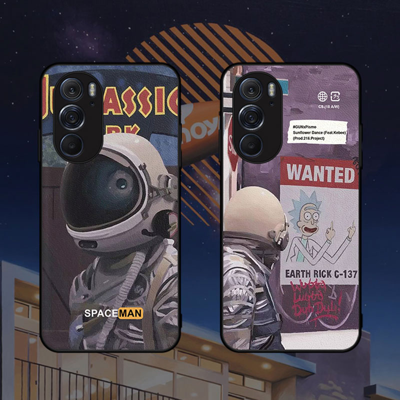 摩托羅拉motoedgeX30手機殼x30網紅太空人motorola edges30皮紋p30play防摔保護套x30冠軍版潮牌男edgs女新款