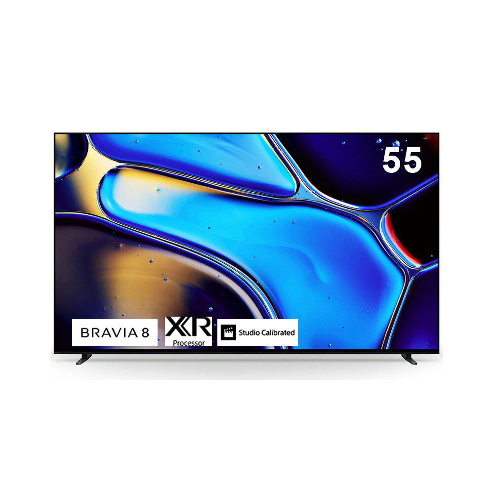SONY 索尼 BRAVIA 8 55型 XR OLED 4K HDR Google TV 液晶顯示器 /台 Y-55XR80｜領券最高折$220