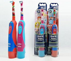 德國百靈 Oral-B 歐樂B 兒童電動牙刷 汽車款/公主款 3+ 附3號電池 另有牙刷收納盒可參考 DB4510K